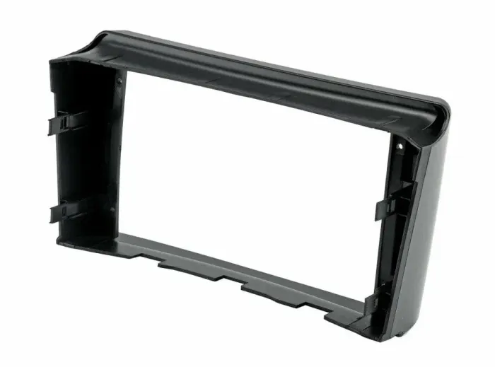 Комплект рамки с разъёмами 9" Toyota Avensis 250 2003-2008 черная