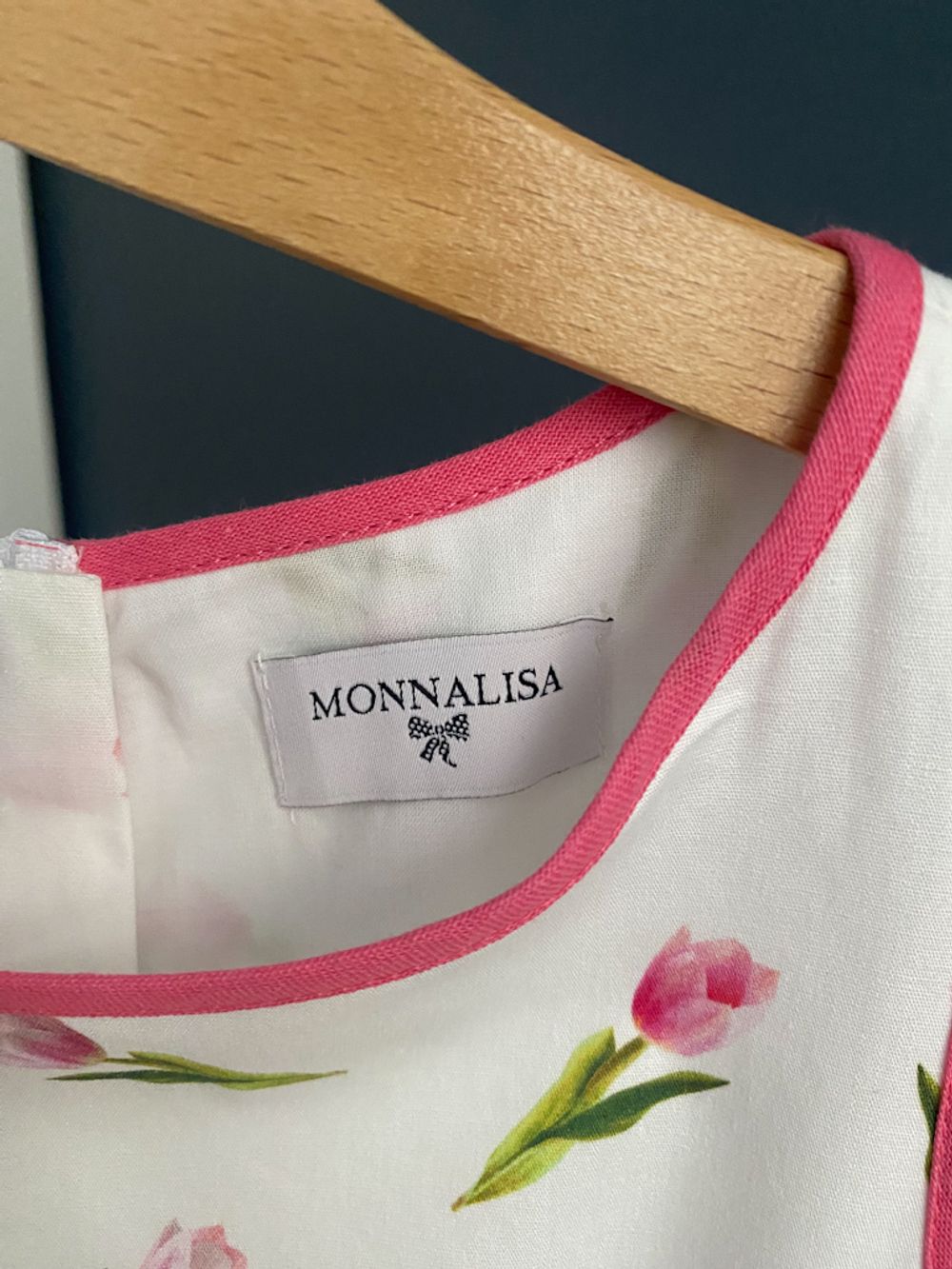 Хлопковое платье Monnalisa, 128