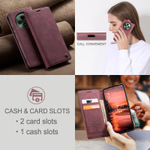 Чехол-книжка CaseMe Matte OPPO Reno 12F/12FS