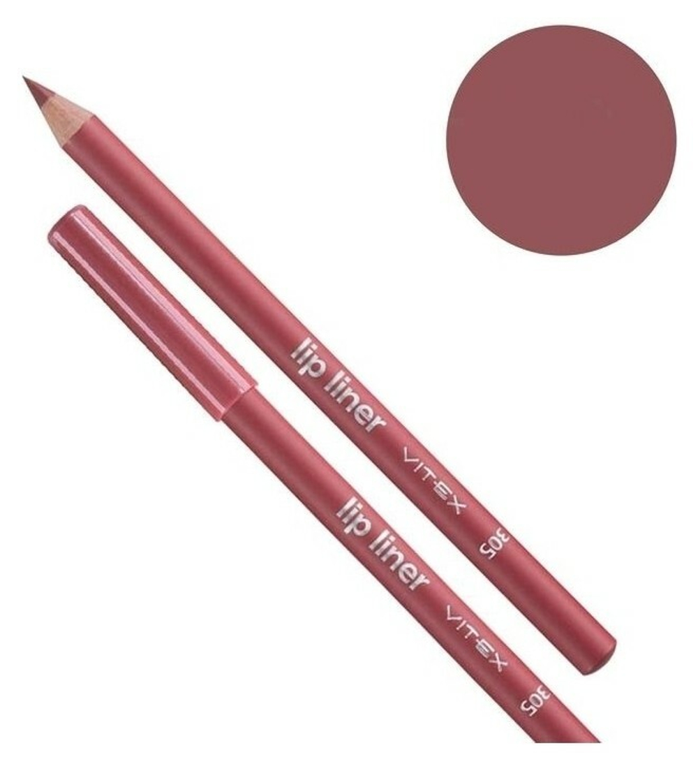 Витэкс Карандаш Lip Liner контурный для ГУБ тон 305 красный