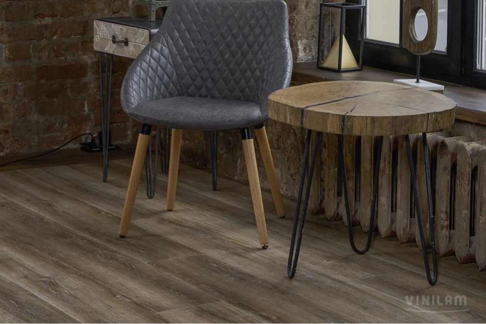 Кварц-винил WPC Vinilam Ceramo Cork 8 мм Дуб Биль 2.052 м2
