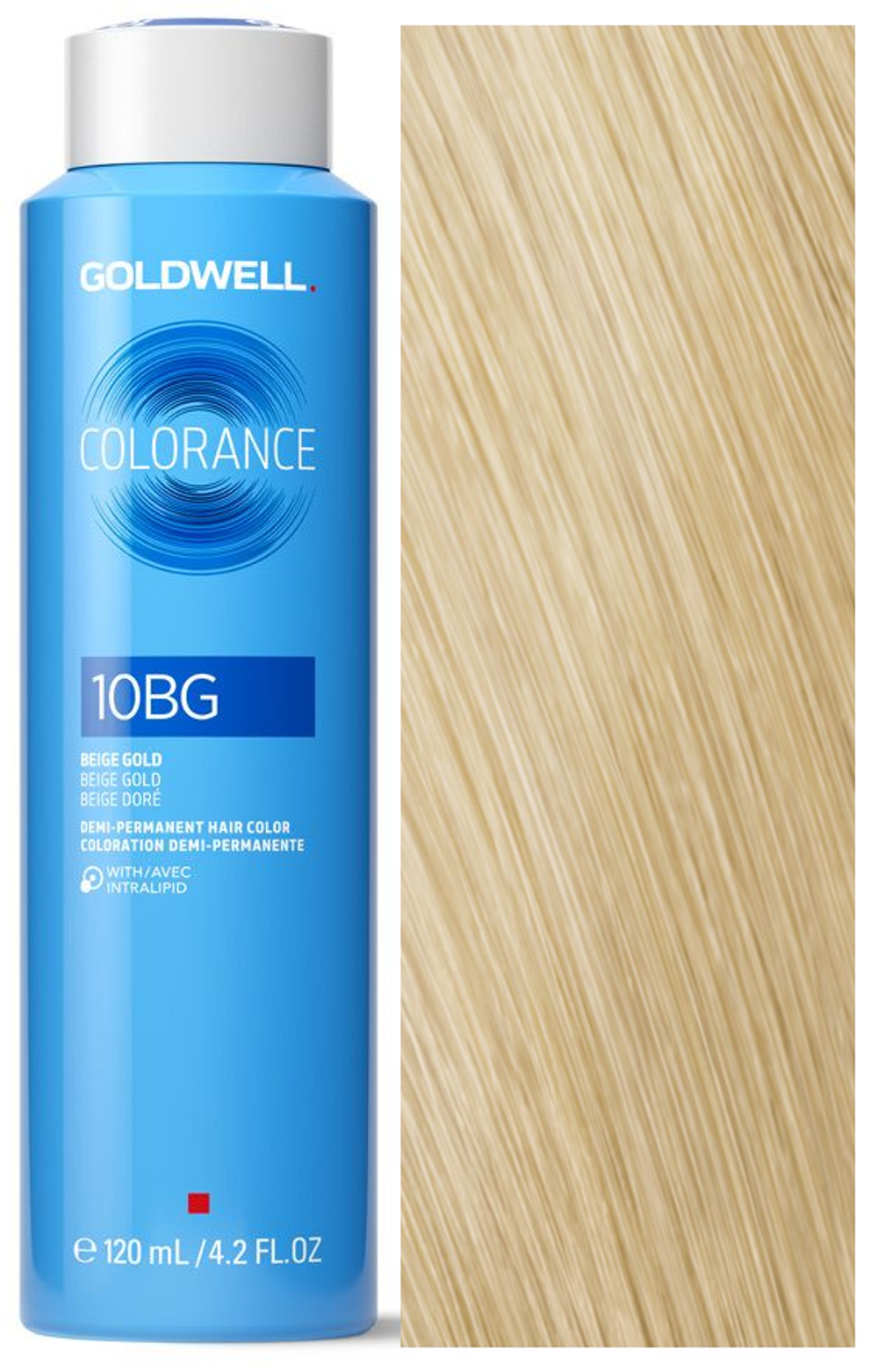 Goldwell Colorance 10BG золотисто-бежевый блондин, 120 мл