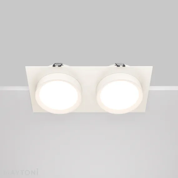 Точечный светильник Hoop DL086-02-GX53-SQ-W Maytoni