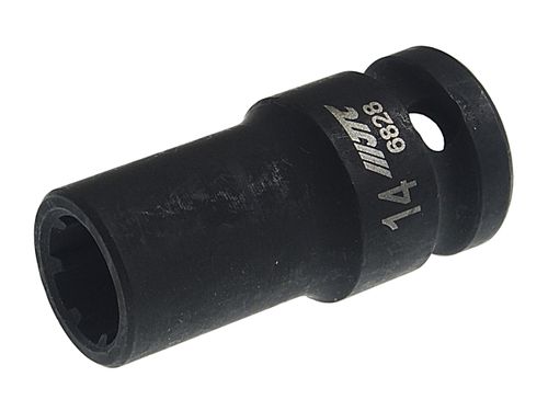 JTC (JTC-6828) головка для суппортов 1/2" DR 7PTх14мм (AUDI A5,A6L,Q5,Q7) L=50мм