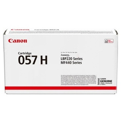 Картридж CANON 057H BK для MF 443/446/449/453/455, 3010c002 (10K)