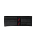 Кожаный кошелек JOHNSON MINI CC FLAP Tommy Hilfiger - черный(AM0AM00662)
