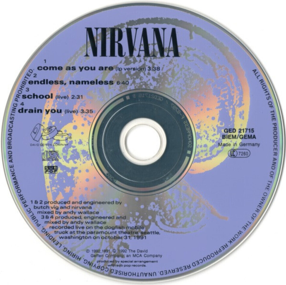 Nirvana / Singles (6CD Single)