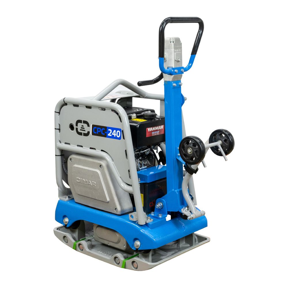 Виброплита дизельная CIMAR CPC-240-D гидравлика - [260 кг / 35 кН / Yanmar L70]