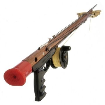 Ружье-арбалет подводное Riffe Competitor #4S 57"(145 см), 3 кольцевые тяги, гарпун 60"(152 см), дерево тиковое