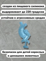 Молд Птица Силиконовая форма новогодняя