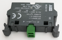3шт Блок контактов ABB MCB 10 зелёный 1SFA611610R1001