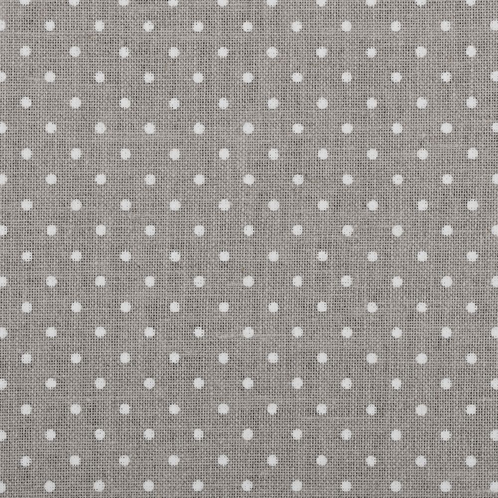 Канва Zweigart Belfast 32 ct, 50х70±2 см, 7349 серый в горошек, Zweigart