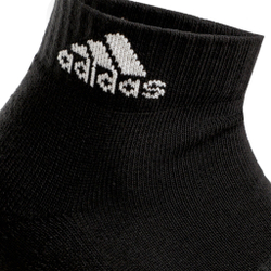 adidas Crew Sportswear Ankle Sports Socks - Black, White