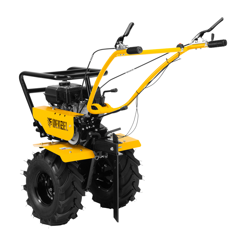 Мотоблок DPT-470S-PRO, 7 л.с., ремен.сцеп, фрез 3х4, ШОМ, передачи 4В/2Н