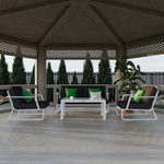 Лаунж зона Ideal Patio ЭСТИВО антрацит - белый каркас