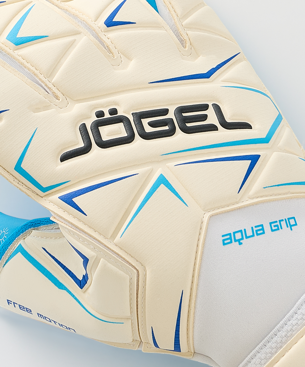 Перчатки вратарские JÖGEL Legend UL4 Aqua Roll Negative, белый