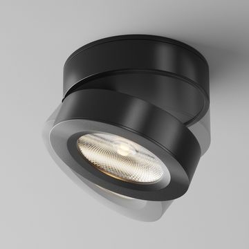 Накладной светодиодный потолочный светильник 12W 3000K C022CL-12W3K-B-1 чёрный Magic Maytoni