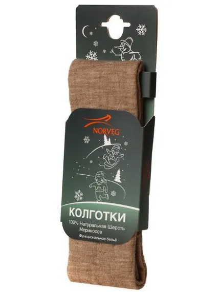 Термобелье детское колготки Norveg Merino Wool 11WU