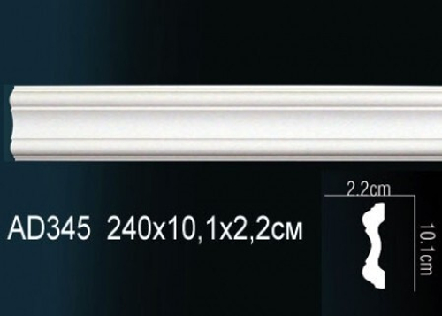 Молдинг гибкий AD345
