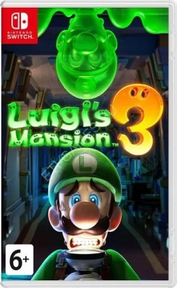Luigi's Mansion 3 (Nintendo Switch, Английская версия, Б/У)