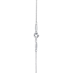 Подвеска из серебра и розового золота 18k,Tiffany 💠Open heart 16mm.