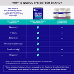 Qunol, Brain Health Memory Plus, 60 таблеток
