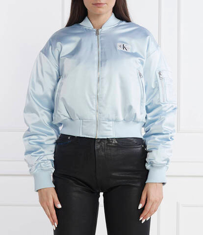 Куртка бомбер CALVIN KLEIN JEANS - голубой(J20J222591)