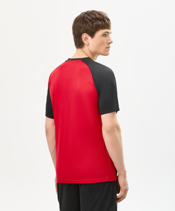 Футболка игровая Jogel Camp Striped Jersey, красный R2/черный 99