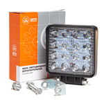 AE48S-16LED-42HC Фара светодиодная дополнительная, квадратная 110*42*140, направленный свет, 16 диодов, крепление по центру, 48 Вт, 10-30 В