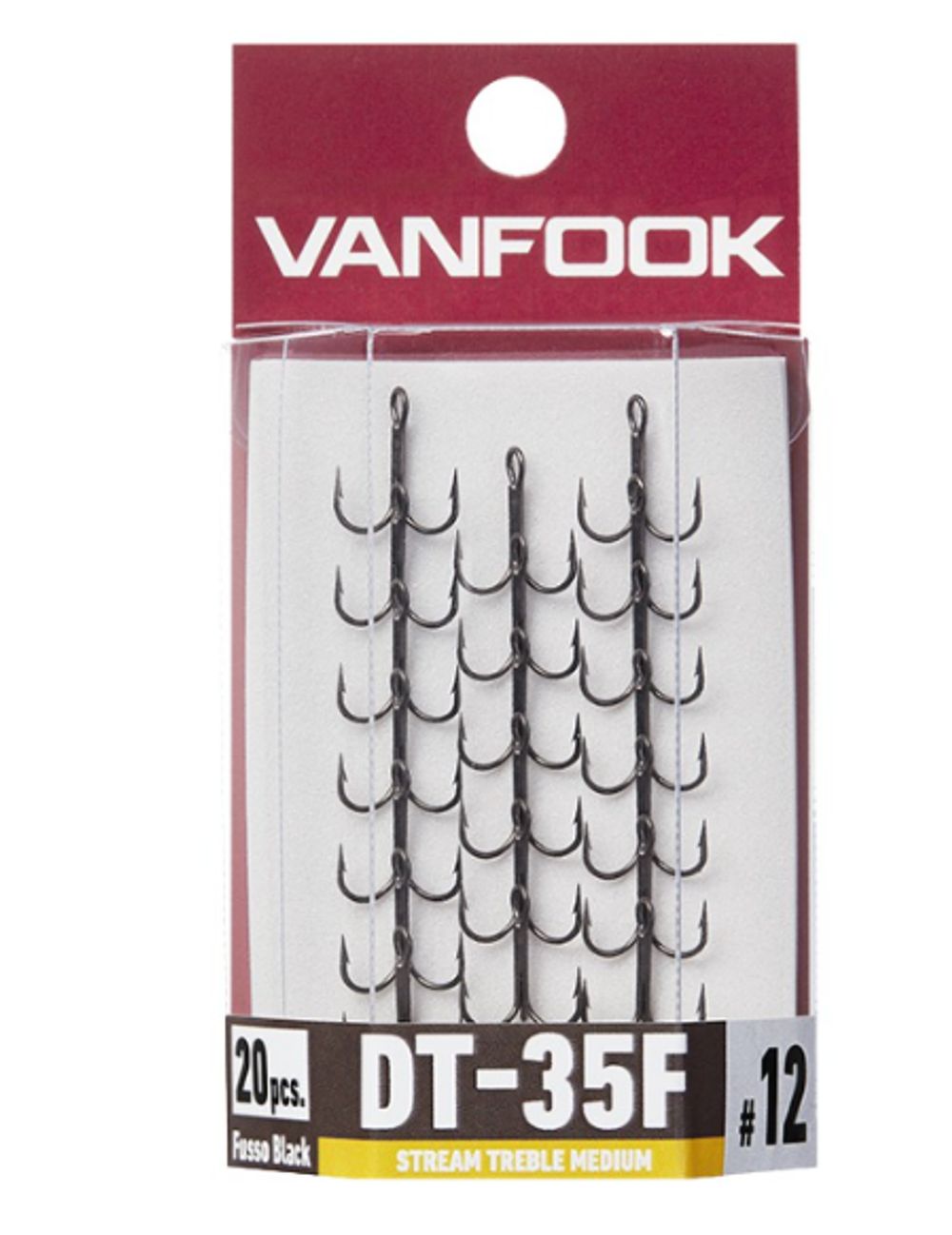 Тройники VANFOOK DT-35F #10 fusso black