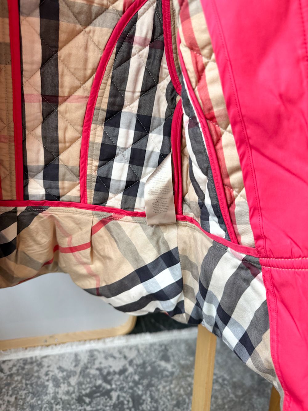 Стёганая куртка Burberry, 128