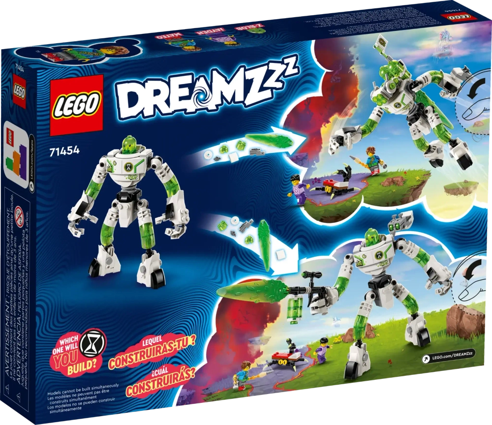 Конструктор LEGO DREAMZzz 71454 Матео и робот Z-Blob