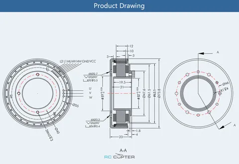 T-Motor СubeMars RO60 KV115