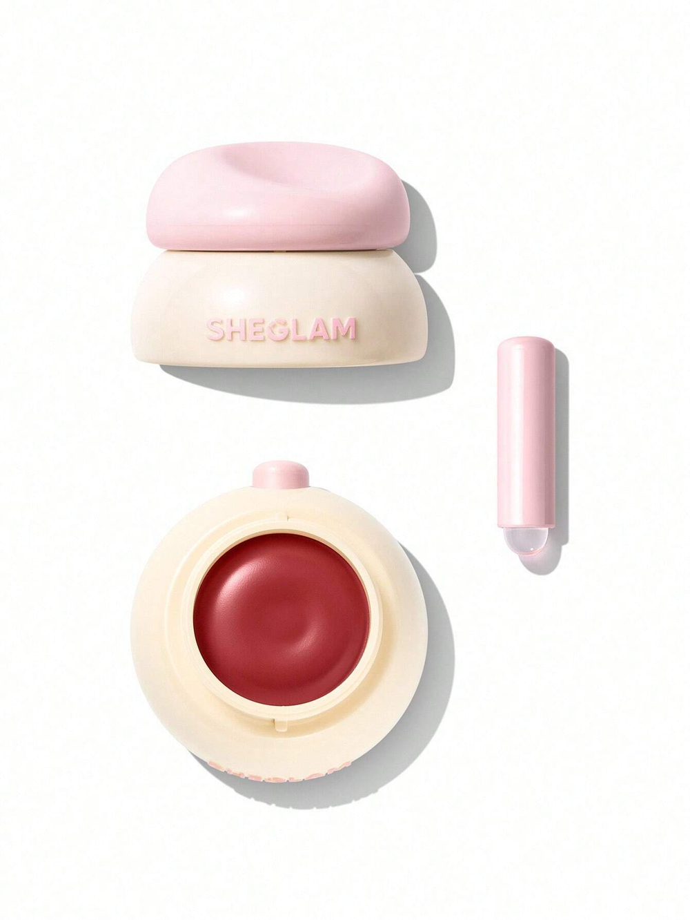 Бальзам оттеночный для губ Sheglam Bounce Putty Pocket Lip Pot Tomato Tango