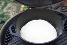 Керамический гриль Big Green Egg 2XL (самый большой) на модульной подставке, 73 см