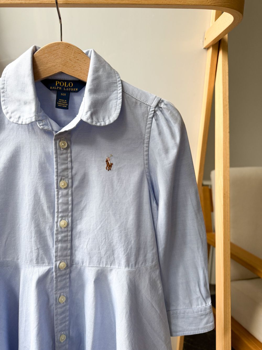 Хлопковое платье Polo Ralph Lauren, 98