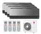 Мульти сплит-система LG 4 x AC09BK.NSJR / MU4R27