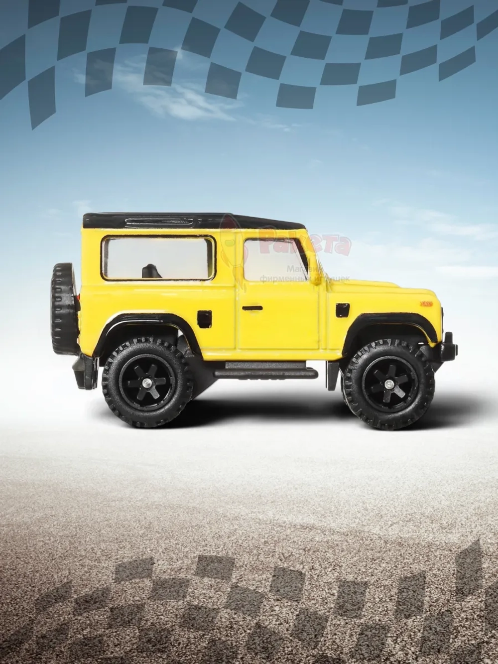 Машинка Хот Вилс Премиум Land Rover Defender 90 FPY86 JBK74