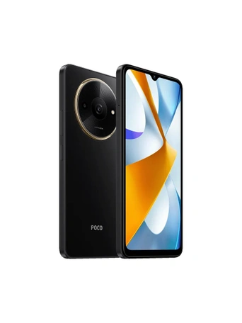 Смартфон Xiaomi POCO C61, 4/128GB, Black