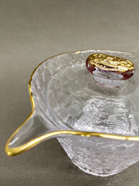 Гайвань стеклянная, с каймой, 200 мл