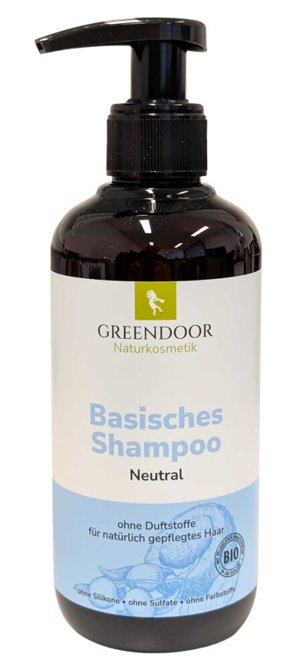 Шампунь Basic нейтрального цвета Greendoor Naturkosmetik, 200 мл