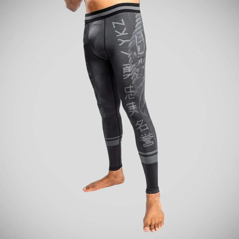 Компрессионные штаны Venum YKZ21 Black/Black