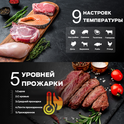 Термометр ThermoPro TP07C выносной щуп и удаленный замер температуры