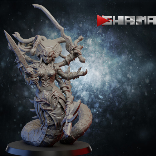 Grand Alliance Order Daughters of Khaine Melusai Blood Sister №2 миниатюра для dnd, днд, pathfinder, фентези, Настольная игра, НРИ, Варгейм, РПГ