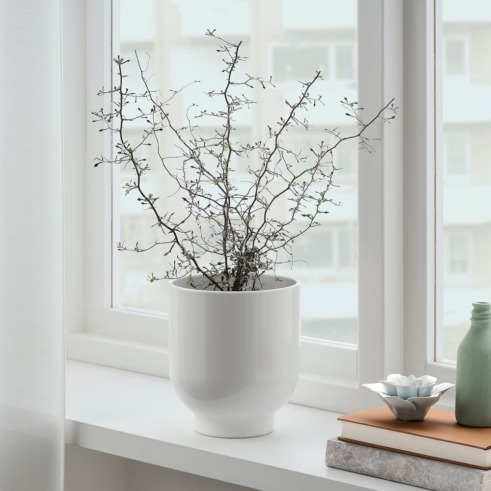 IKEA DRÖMSK  (ИКЕА ДРÖМСК)  -  Простыня, белая, 15 см