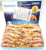 Креветки аргентинские Tradarsa дикие с головой L1 замороженные, 2 кг