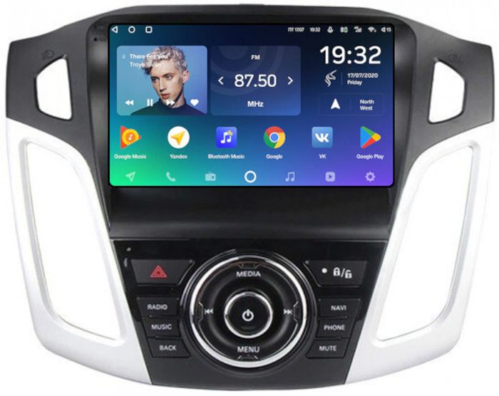 Магнитола для Ford Focus 3 2011-2019 - Teyes CC2 PLUS монитор 9" QLED, Android 10, Быстрая, SIM-слот