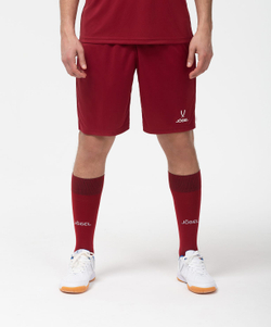 Гетры футбольные CAMP BASIC SOCKS, гранатовый/серый/белый