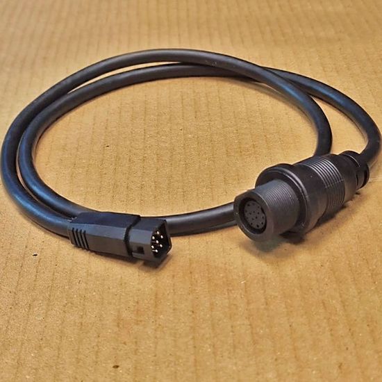 MKR-MI-1 кабель-адаптер для подключения Humminbird HELIX (7pin) к Minn Kota (14pin)