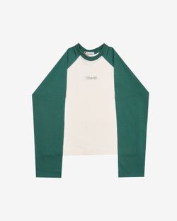 Лонгслив Raglan Duo Ponderosa Pine зеленый
